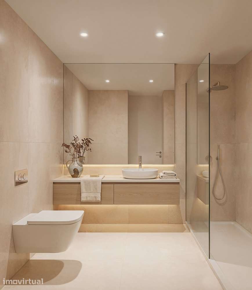 Apartamento T2 na cobertura  com 2 lg garagem | Piscina na cobertura - Grande imagem: 5/22