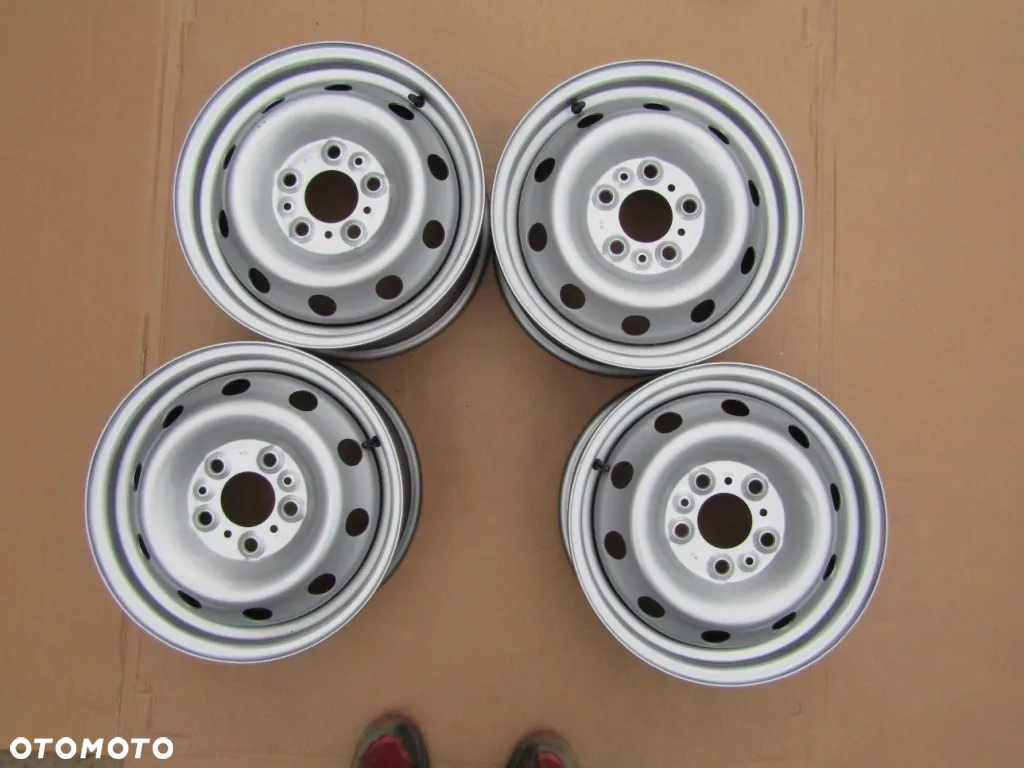 4x NOWE Felgi 15 Fiat Ducato Peugeot Boxer Citroen Jumper 6j 5x130 ET68 / NOWE - 9