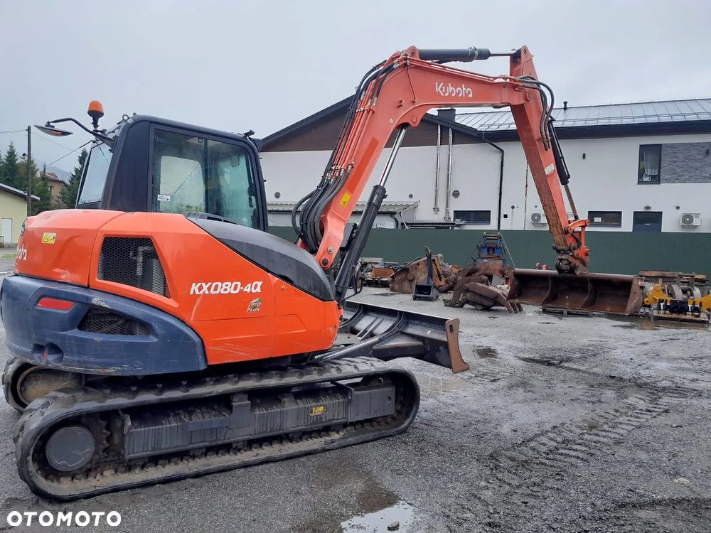 Kubota Mini koparka Kubota KX080-4, 2017 rok - 7