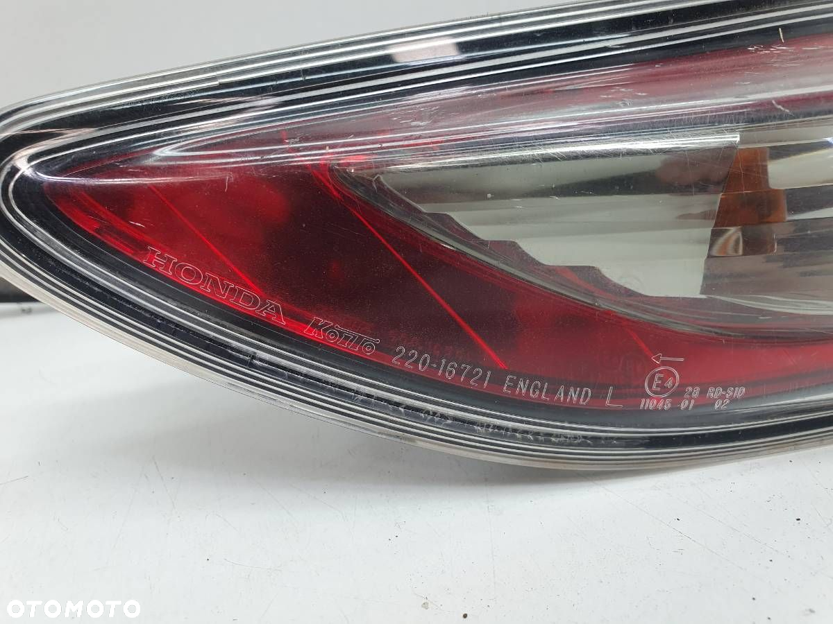 LAMPA TYŁ LEWA HONDA CIVIC VIII LIFT EUROPA TYPE R S HONDA CIVIC VIII 2007 - 3