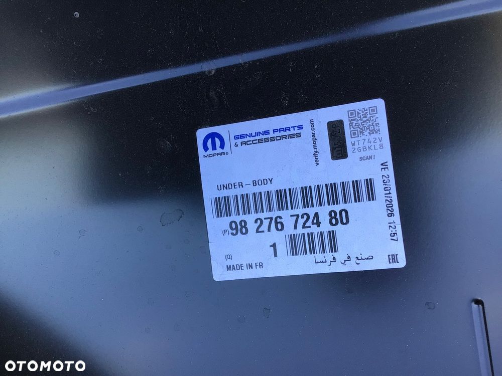 Próg Lewy Toyota Proace Combo partner 4 berlingo 4 - 3