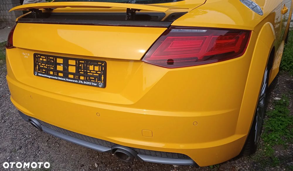 Zderzak tył Audi TT 8S 2015- kod lakieru żółty LZ1A czerwony LY3U - 4