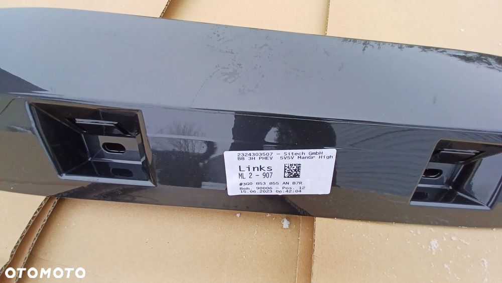 VW PASSAT B8 LISTWA PROGOWA LB7R 3G0853855 - 3