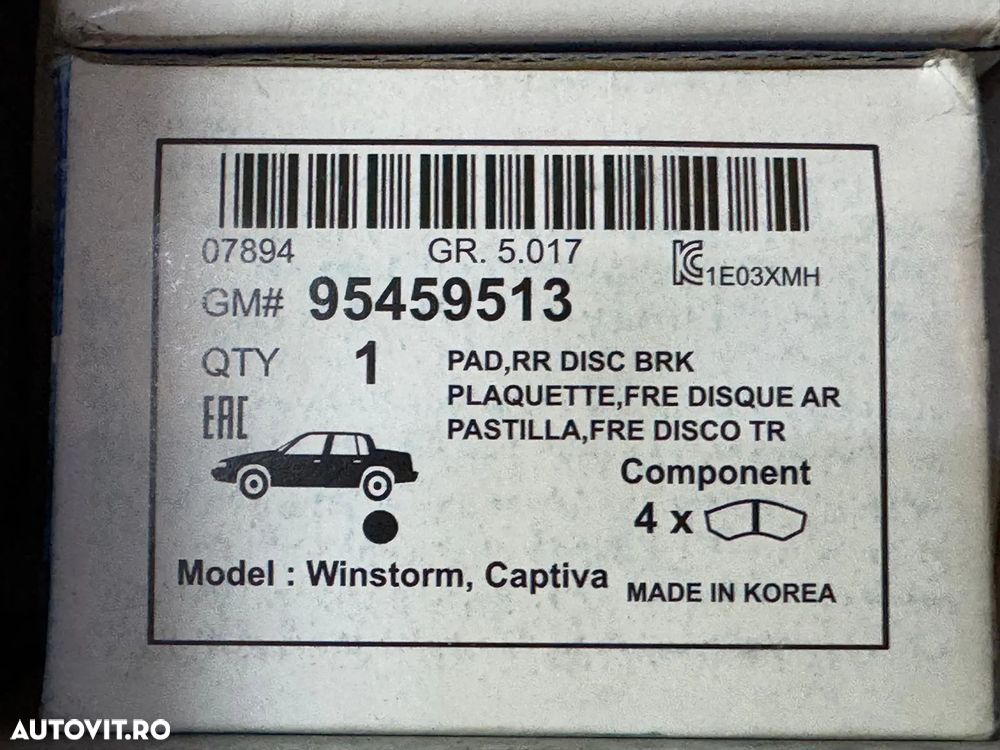 95459513 | Etrier Frana | Chevrolet Captiva/ Opel Antara - 1