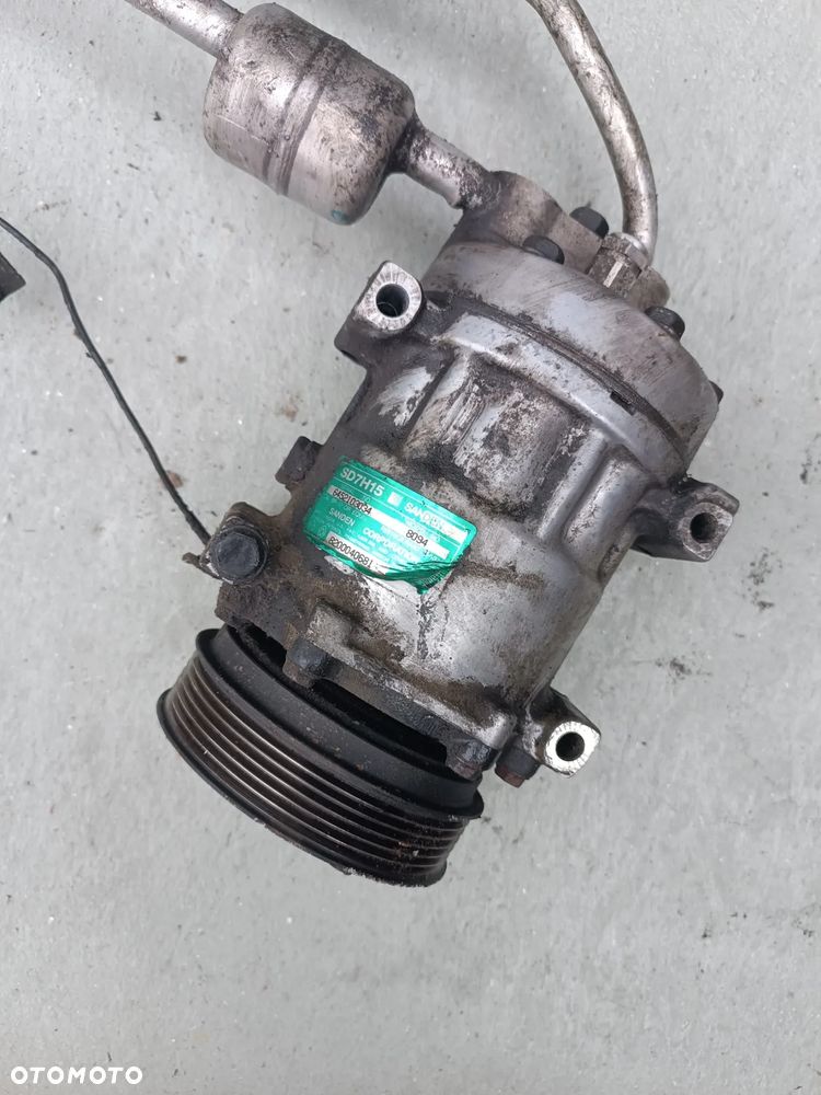 KOMPRESOR SPRĘŻARKA KLIMATYZACJI RENAULT 1.9 DCI 8200040681 SANDEN - 1