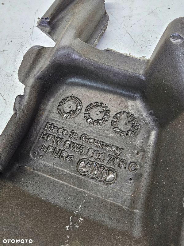WYGŁUSZENIE BŁOTNIKA PRAWE AUDI A4 B9 SEDAN 8W5864786C - 3
