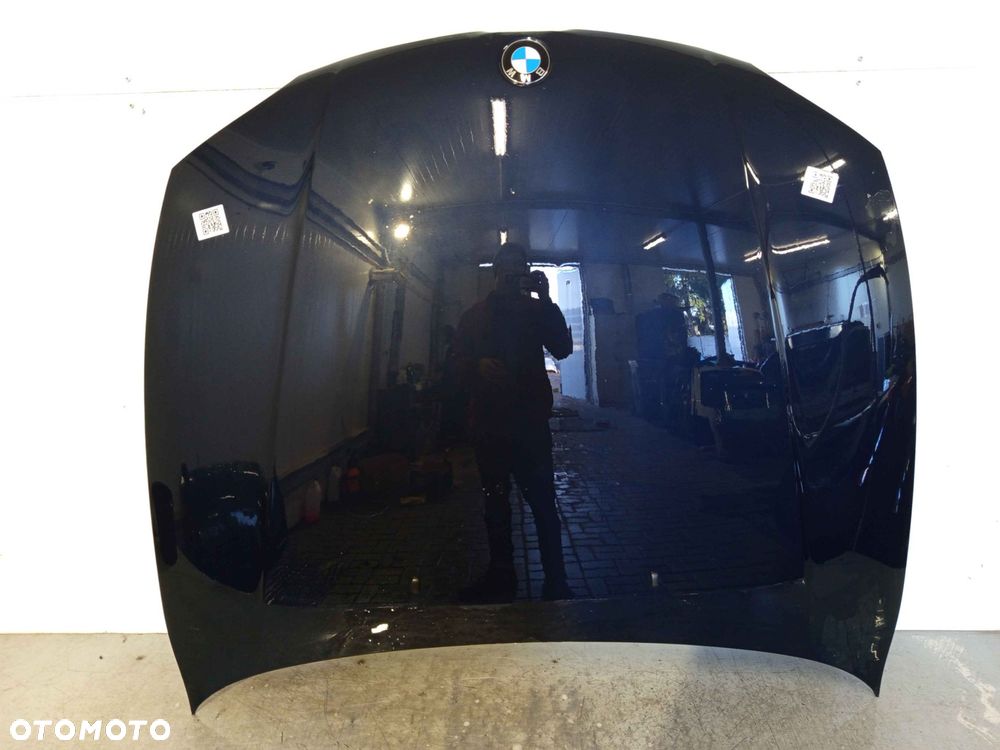 + MASKA POKRYWA SILNIKA DO BMW E87 SERIA 1 MONACOBLAU GRANAT GRANATOWA - 1