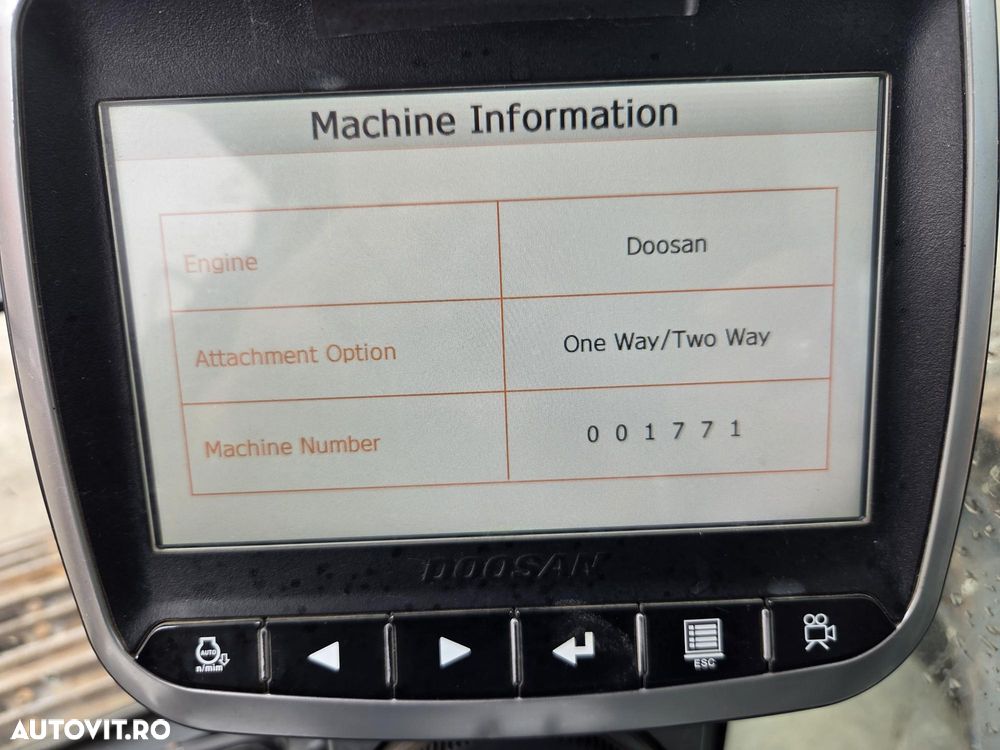 Doosan DX255LC-6, 2020, 10.849h, 25,5 tone, cupa 1,55mc, Stelute NOI, camera spate, camera dreapta, inst picon pe brate, ad sapaare 6m, posibilitate leasing 4 ani-PROMOTIE 50.900 EUR+Tva - 33