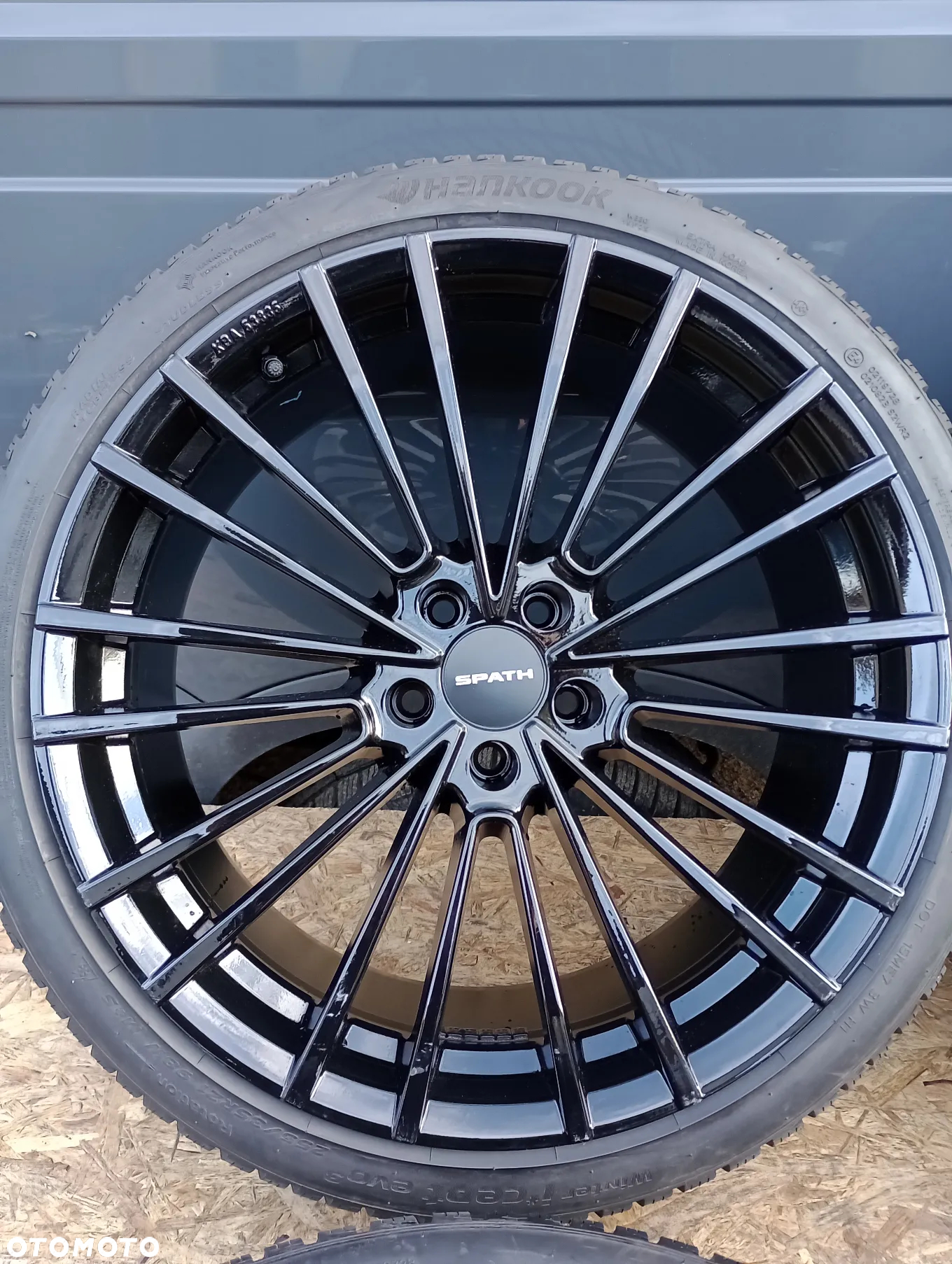KOŁA ZIMOWE ALUMINIOWE TESLA Y R21 DWIE SZEROKOŚCI 2x 9,5J 2x10,5J OPONY 2x 255/35 R21 92V 2x 275/35 R21 103W HANKOOK WINTER ICEPT EVO 3 CZUJNIKI TPMS - 2