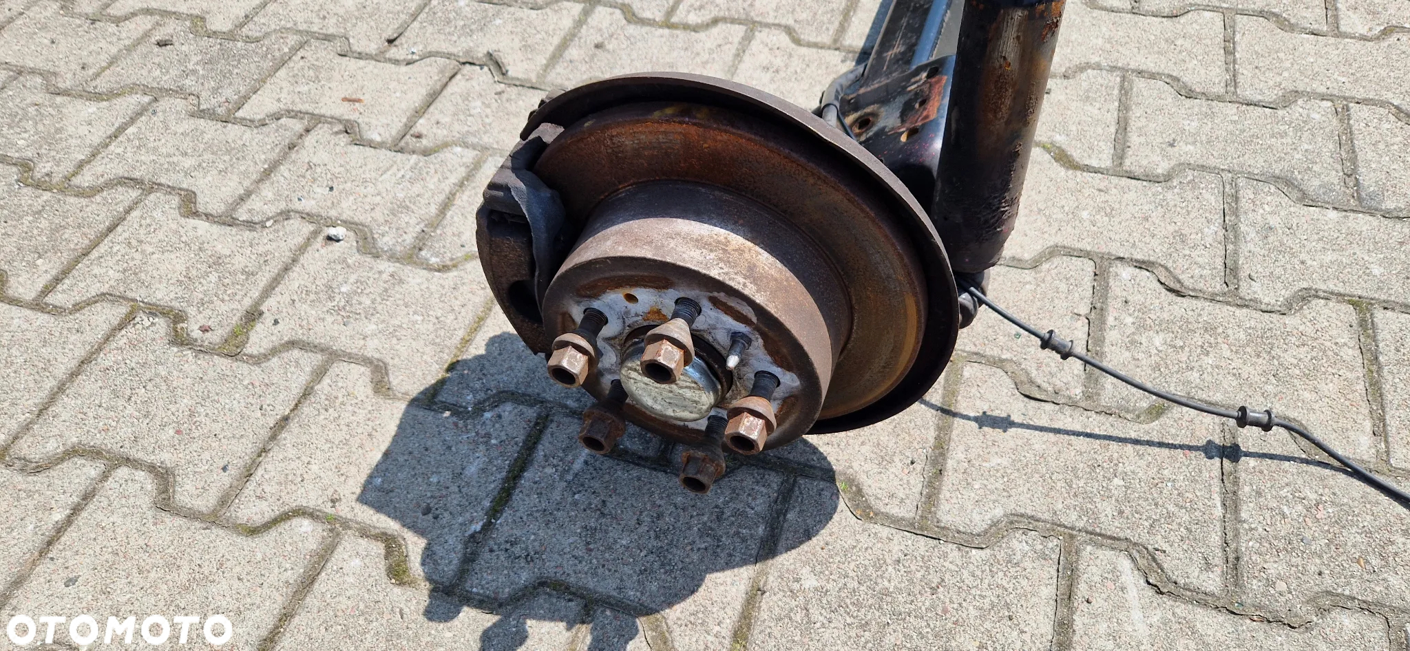 DUCATO III JUMPER LIFT BELKA TYLNA OŚ ZACISKI TARCZE KOMPLETNA 01374249080 - 3