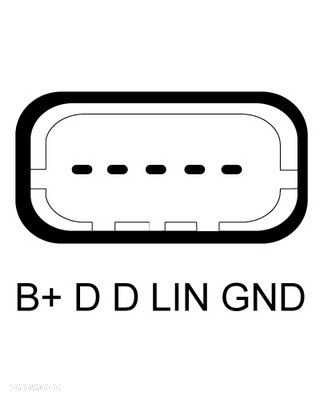 24-0004 | ALTERNATOR PEUGEOT 207 208 308 508 3008 5008 Partner - 5