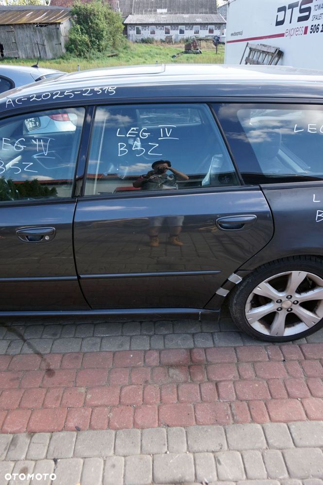 DRZWI TYLNE LEWE LEGACY IV BP LIFT KOMBI 65Z  SZARY SUBARU 2006-2009 - 1