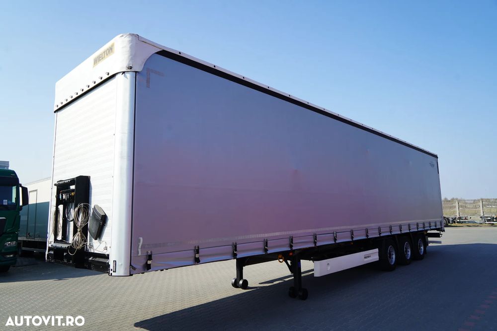 Wielton CORTINĂ WIELTON / MEGA / SISTEM BDE - STALPINI CULISANTI / AXE SAF / LOW DECK - 1