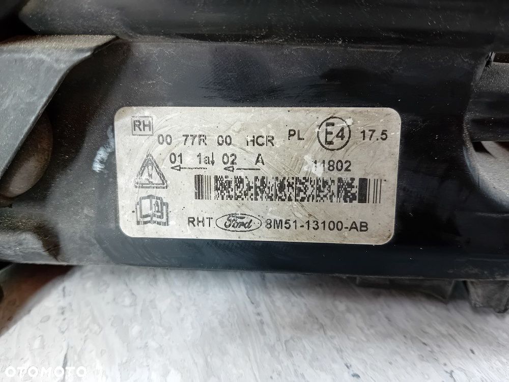 LAMPA PRZÓD PRAWA FORD FOCUS II FL 8M51-13100-AB - 7