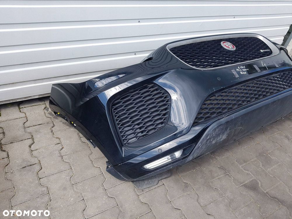 JAGUAR E-PACE 17-20r R-DYNAMIC ZDERZAK PRZÓD GRILL PDC DRL PEC NARVIK BLACK - 3