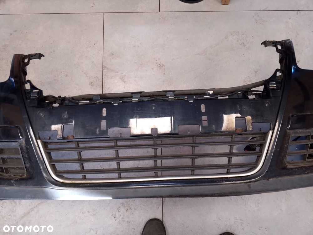 VOLKSWAGEN PASSAT B6 2005-2010 ZDERZAK PRZÓD PRZEDNI KOD LAKIERU LC9X STAN IDEALNY!!!WYSYŁKA!!!! GWARANCJA!!!! - 7