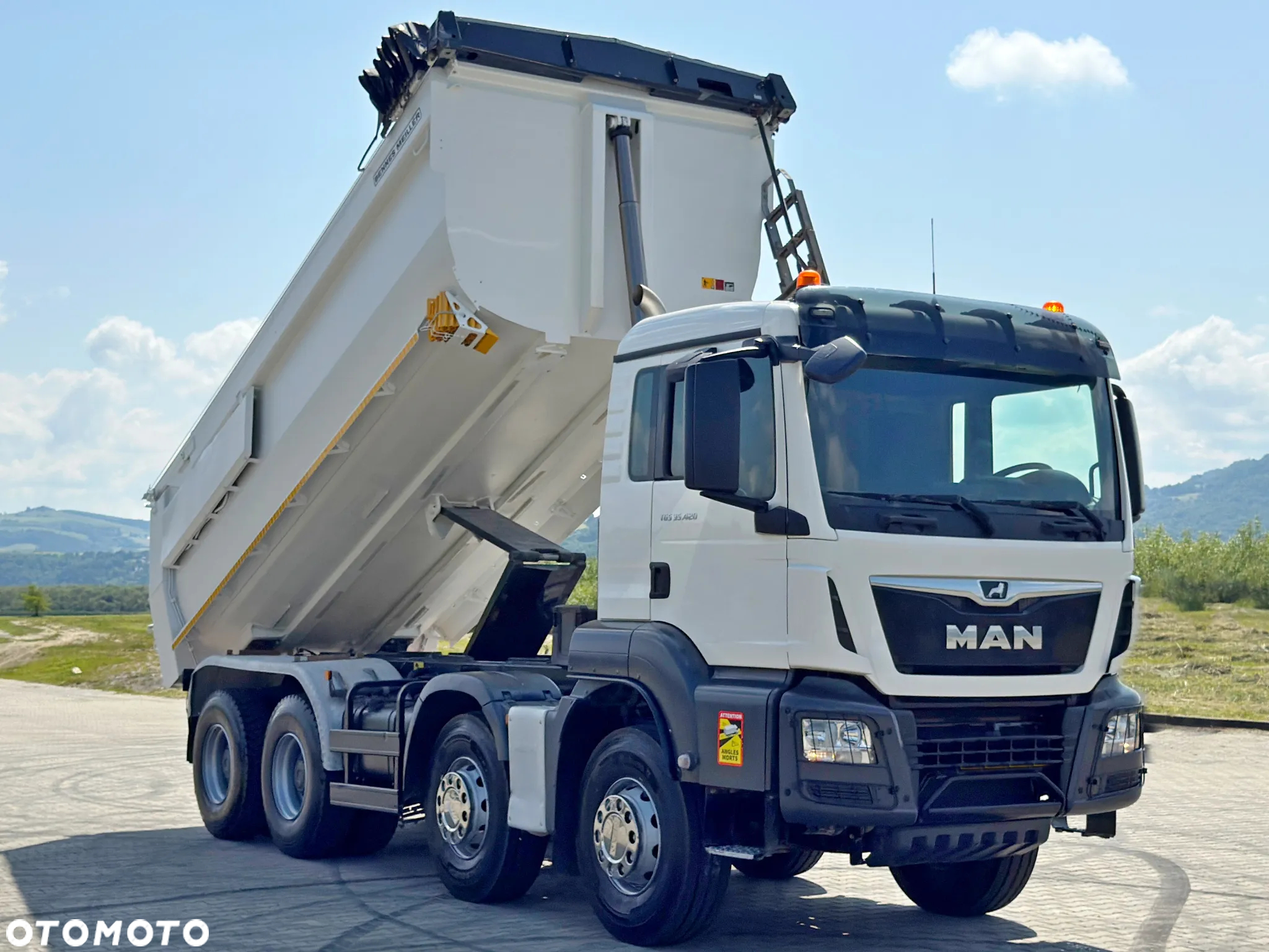 MAN TGS 35.420 * WYWROTKA * 8x4 * STAN BDB - 4