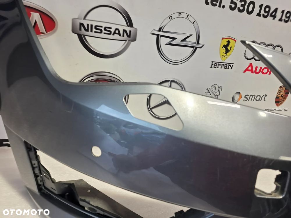 SEAT LEON III 5F0 FR 12- ŁADNY ZDERZAK PRZEDNI PRZÓD NA SPRYSKI + 4xPDC KOLOR SZARY METALIK NR 5F0807221M NR AUKCJI NZ2096 - 16