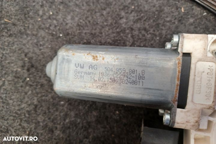 Macara geam fata stanga electrica 5G4837461H 5Q4959801B C09010108 5G4 - 4