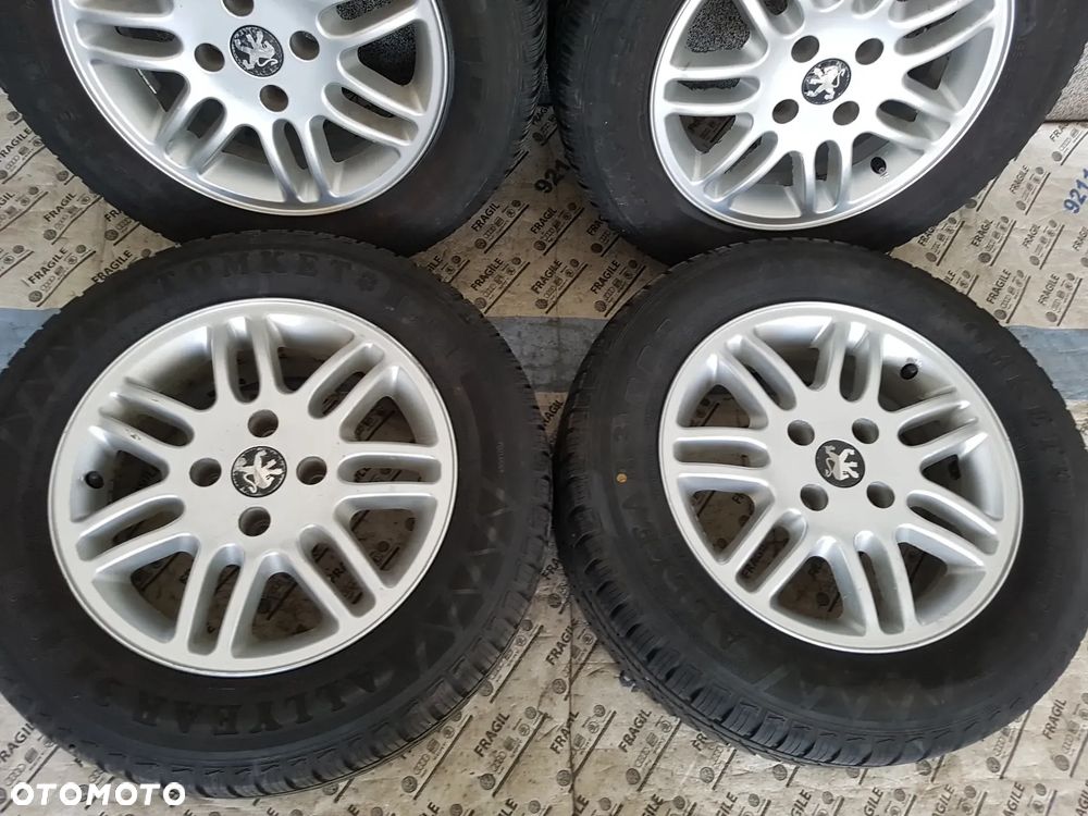 KOŁA CAŁOROCZNE CITROEN C4 BERLINGO PEUGOT 407 PARTNER 4X108 6JX15 195/65R15 - 3