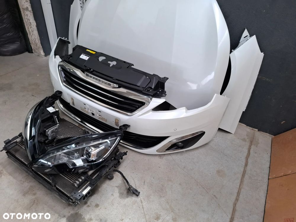PEUGEOT 308 T9 KOMPLETNY PRZÓD KWED MASKA LAMPA BLOTNIK PRAWY ZDERZAK - 3