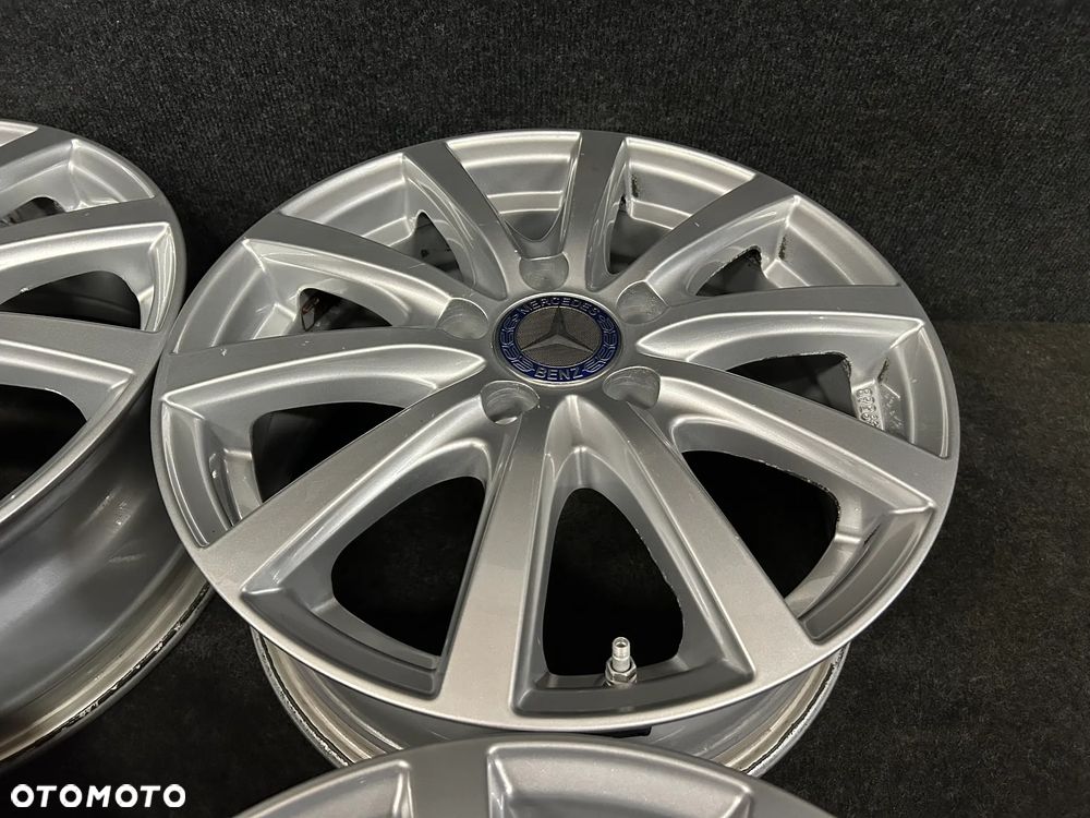 Alufelgi Mercedes A-Klasa W169, W176, B-Klasa W245, W246, Vito 16 cali 5x112 4szt. Łądne z czujnikami! - 13