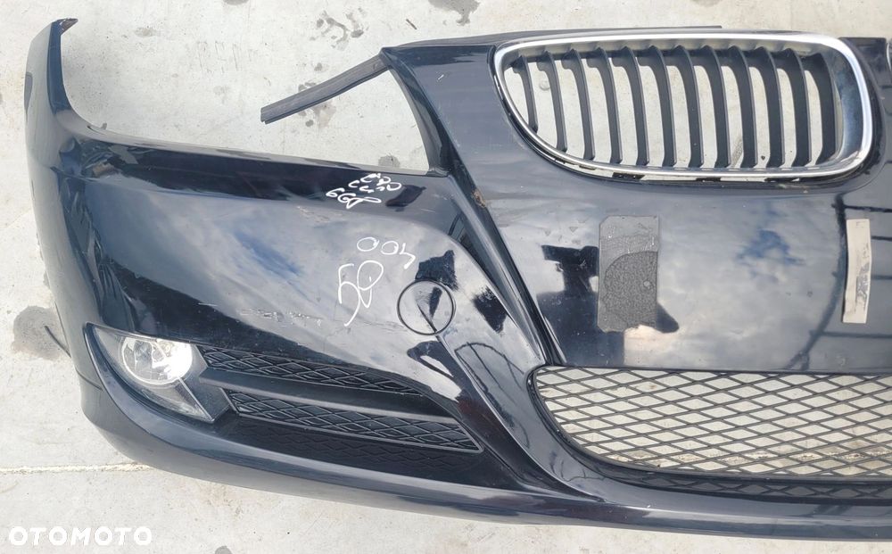ZDERZAK PRZÓD PRZEDNI BMW E90 E91 LIFT 668 SCHWARZ II - 3