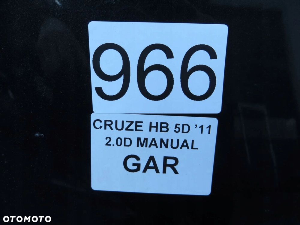 CHEVROLET CRUZE HB BŁOTNIK ĆWIARTKA PRAWA TYŁ TYLNA GAR 09- - 4