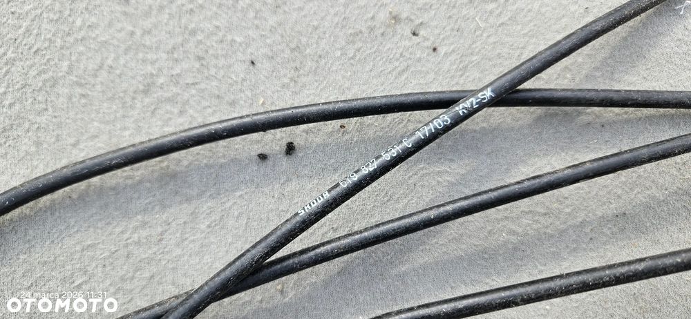 Linka cięgno rączka klapy bagażnika wlewu paliwa Skoda Fabia I 6y1827611 6Y0827511A - 5