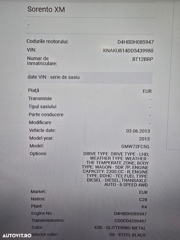 Kia Sorento 2.2 DSL 4x4 Aut. Executive - 19