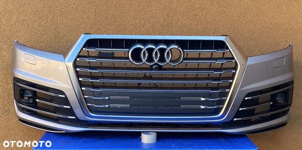 AUDI SQ7 4M LZ7G ZDERZAK PRZÓD PRZEDNI KOMPLETNY 6 PDC RADAR SPRYSKI KAMERA - 1
