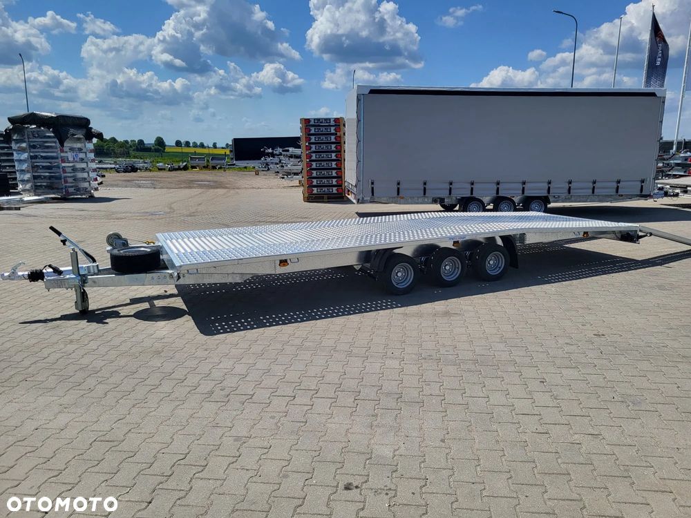 Niewiadów Laweta 600x210cm DMC 3500 kg IDEALNA POD BUSY koło zapasowe, wciągarka i AMORTYZATORY - 13