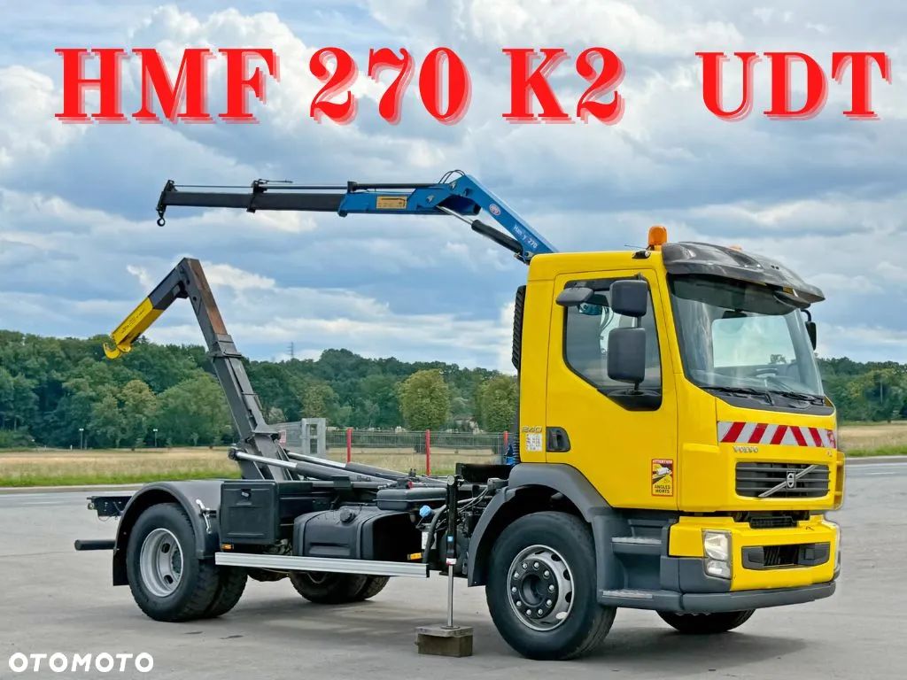 Volvo FL 240 * HAKOWIEC + HMF 270 K2 * STAN BDB - 1