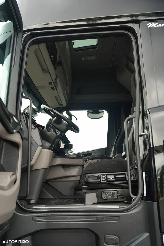 Scania SCANIA S 500 / ANSAMBLU TANDEM 120 M³ / ÎNCĂRCARE PRIN TRAVERSARE (DRIVE-THROUGH) / PRELATĂ CULISANTĂ / 7,7 M + 7,7 M / WECON / AXĂ RIDICABILĂ / - 23