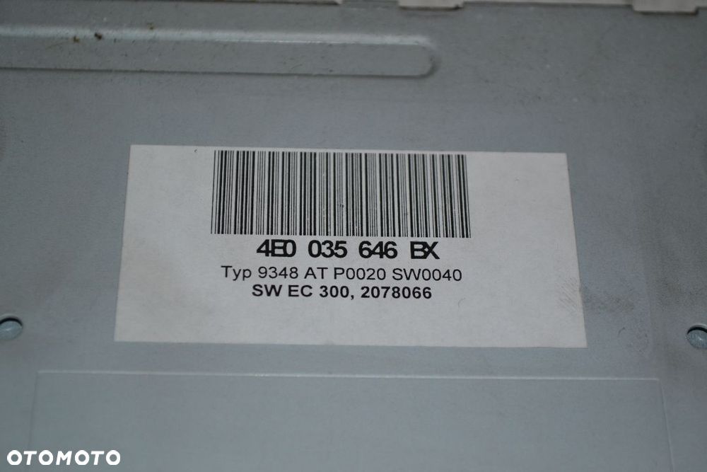 AUDI A6 C6 Q5 Q7 A8 CZYTNIK NAWIGACJI MMI MULTIMEDIA SD 4E0035646 4E0035646BX - 4
