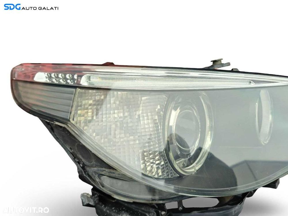 Far Dreapta EUROPA cu Xenon BMW Seria 5 E60 E61 2003 - 2007 Cod 7189312 (Ureche Lipsa) [LS0716] - 3