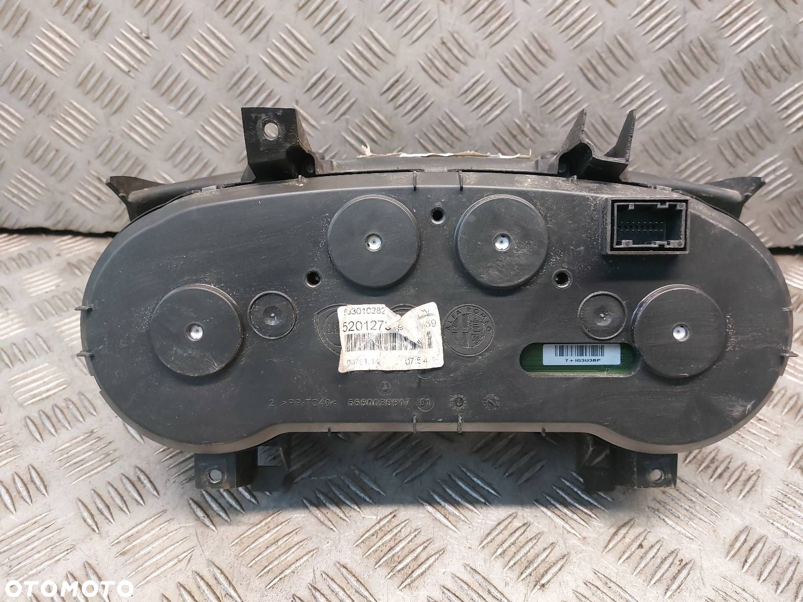 LICZNIK ZEGARY FIAT PUNTO 2012 1.2 8V 52012734 503010282801 - 5