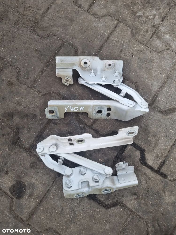 Zawiasy maski kpl. Opel Astra J IV Lift Y40R - 1