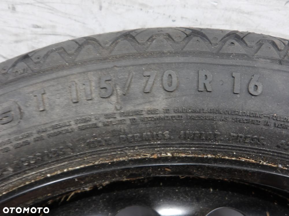 OPEL ASTRA IV J 1.3CDTI KOMBI KOŁO ZAPASOWE 115/70 R16 - 5