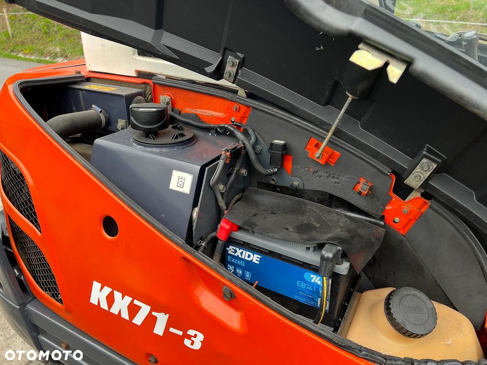 Kubota KX 71-3 | Minikoparka Kubota KX71 | 3 Tony | Silnik 4 Cylindry | Ząb Hydrauliczny | Stan Bardzo Dobry | CENA BRUTTO | UMOWA | Mini Koparka | - 20