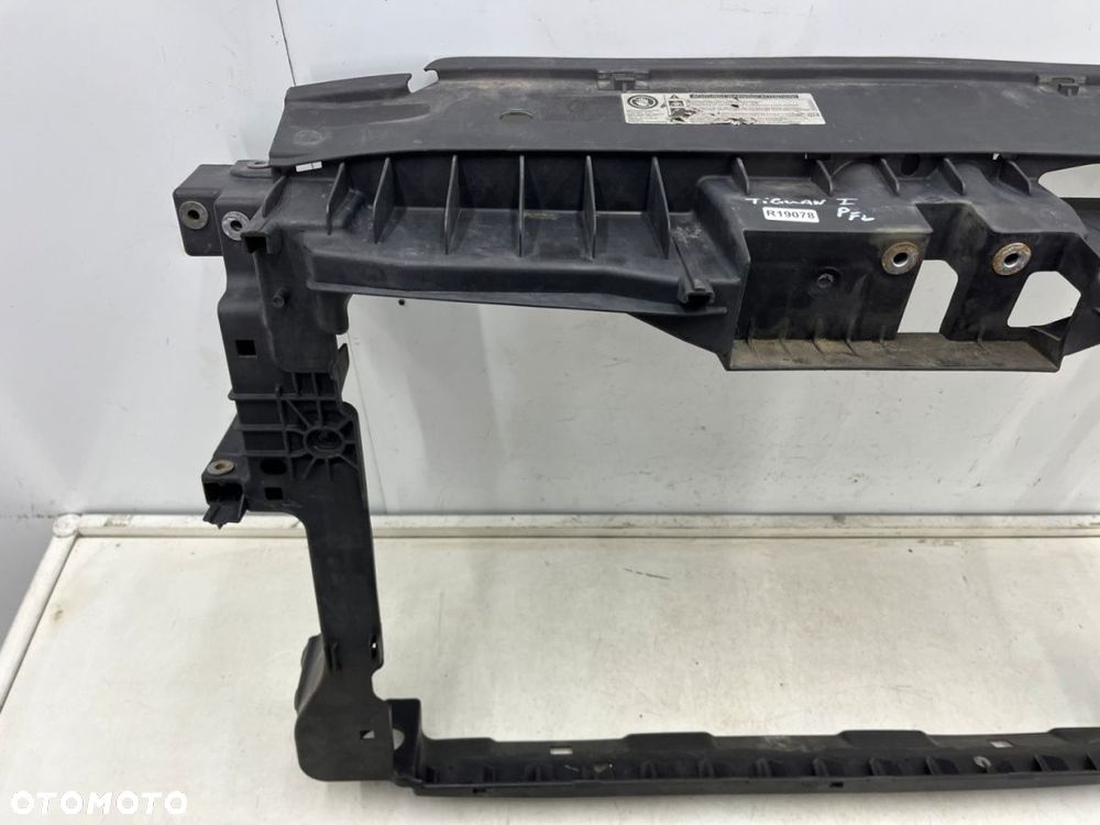Pas przedni VW Tiguan I 5n0 07-11r. wzmocnienie czołowe ramka chłodnic okular oryginalne 5n0805594f - 4