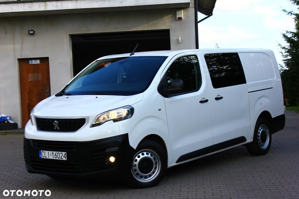 Peugeot EXPERT 2.0 122KM L3H1 BRYGADÓWKA 6 OSÓB LONG NAVIGACJA MAŁY PRZEBIEG 42 TYŚ KM  FV23% - 14