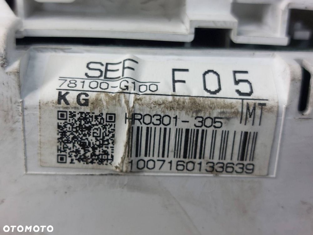 LICZNIK ZEGARY HONDA ACCORD VII 2.2 D HR0301-305 78100-SEF-G100 - 4