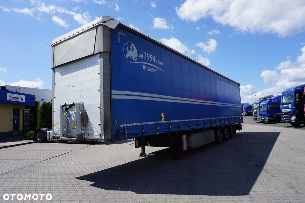 Schmitz Cargobull VARIOS 385/55 R 22,5 BDE ROZSUWANE SŁUPKI TYŁ * 2016 * - 3
