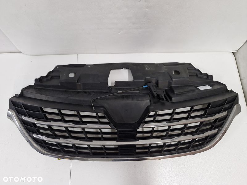 renault trafic 3 iii lift grill atrapa zderzaka przód przednia chrom 623109221r - 1