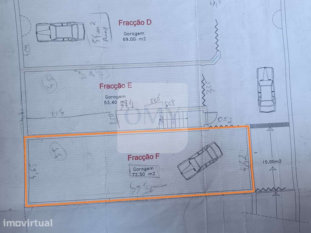 Garagem com 71 m2 na Rua Dom Afonso III em Vila Real - Grande imagem: 2/3