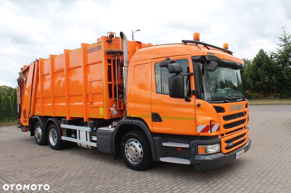 Scania P280 6x2 ŚMIECIARKA ZOELLER MEDIUM XL-S EURO 6 Z NIEMIEC - 5