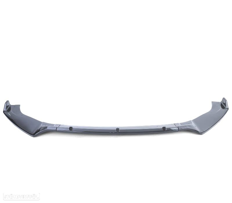 SPOILER LIP FRONTAL VOLKSWAGEN VW GOLF 7 13-20 PRETO BRILHANTE - 3
