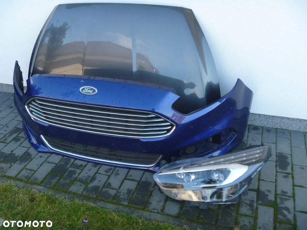 FORD S MAX MK2 ZDERZAK PRZEDNI ATRAPA KRATKA ORYGINAŁ EM2B-17F003-AW - 1