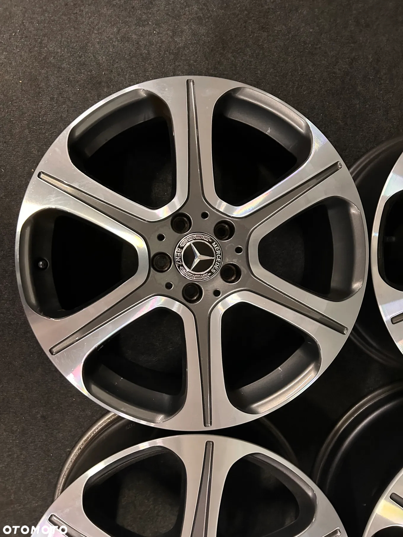 Alufelgi Mercedes E-Klasa W213, W212, C-Klasa W205, W204, V-Klasa 19 cali 5x112 4szt. Ładne z czujnikami! - 11